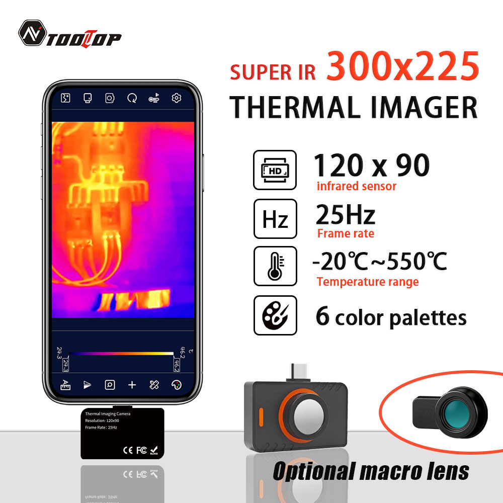 Thermal Imager Pcb Repair - Тепловизор TOOLTOP T5 Super IR 300*225