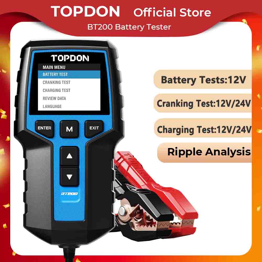 Topdon Tc001 Thermal Camera - TOPDON BT200 Портативный тестер аккумулятора, инструменты