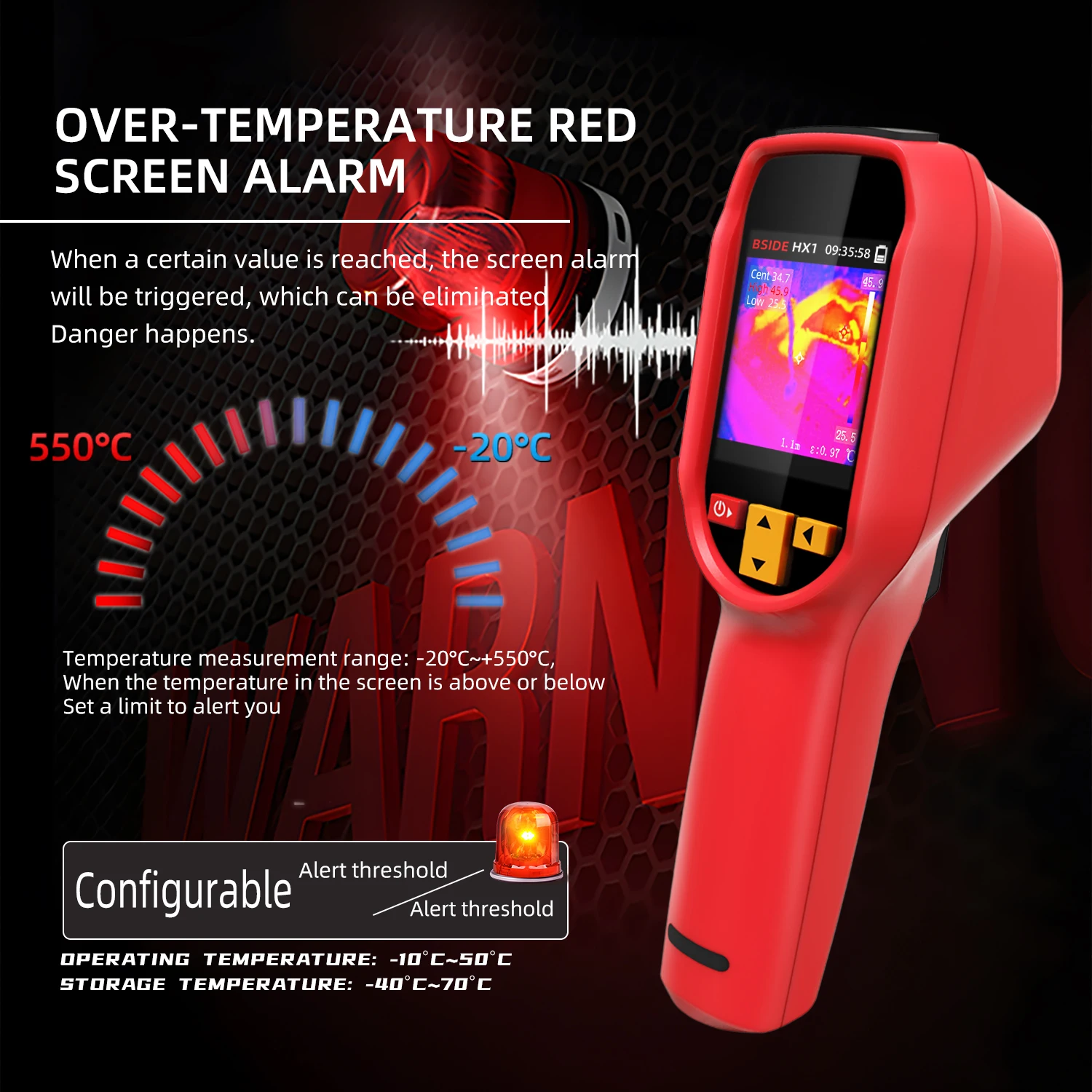 Thermal Imager Pcb Repair - Тепловизор BSIDE HX1 240X240, инфракрасный измеритель