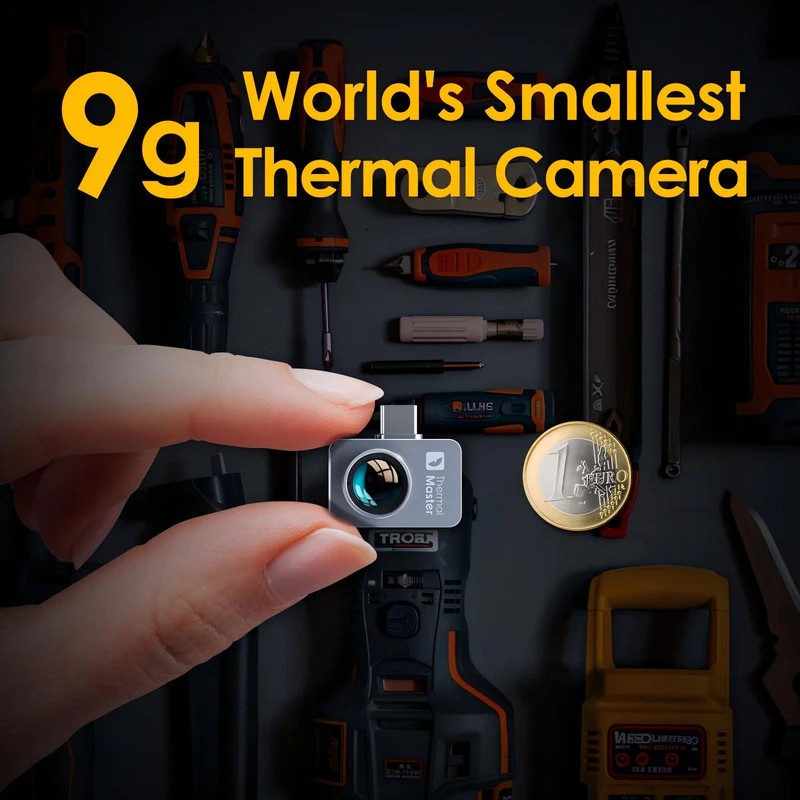 Тепловизионная камера InfiRay  – обзор и цена Infiray P2 Pro Macro Lens
