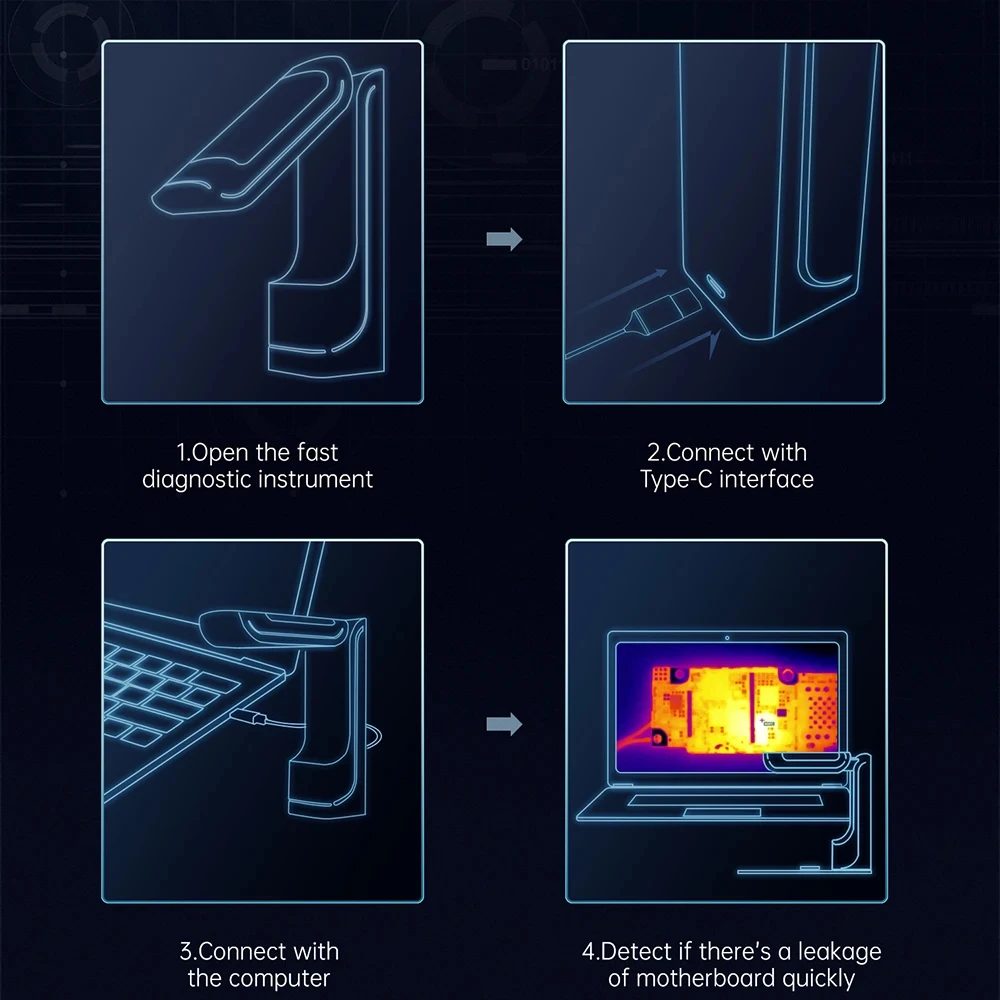 Инфракрасная тепловизионная ка – обзор и цена Shortcam Thermal Imaging Pcb