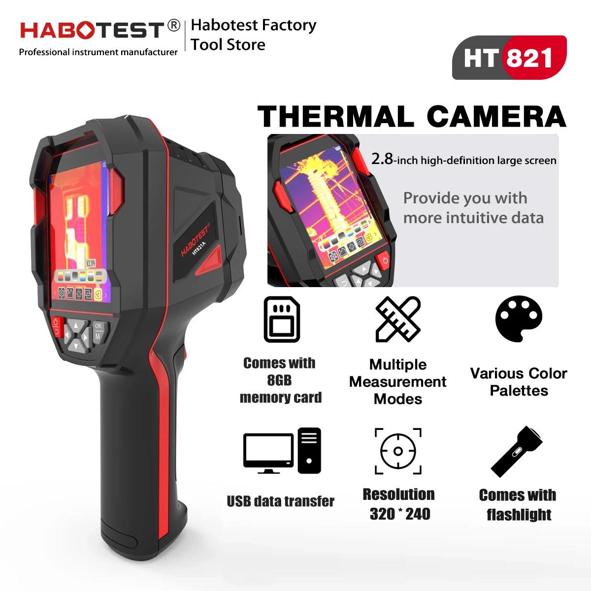 HABOTEST HT821A Тепловизионная – обзор и цена Nf 521 Thermal Imaging Camera
