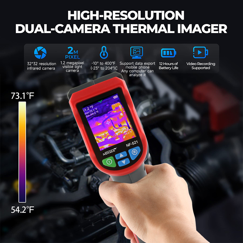 Профессиональная тепловизионна – обзор и цена Nf 521 Thermal Imaging Camera