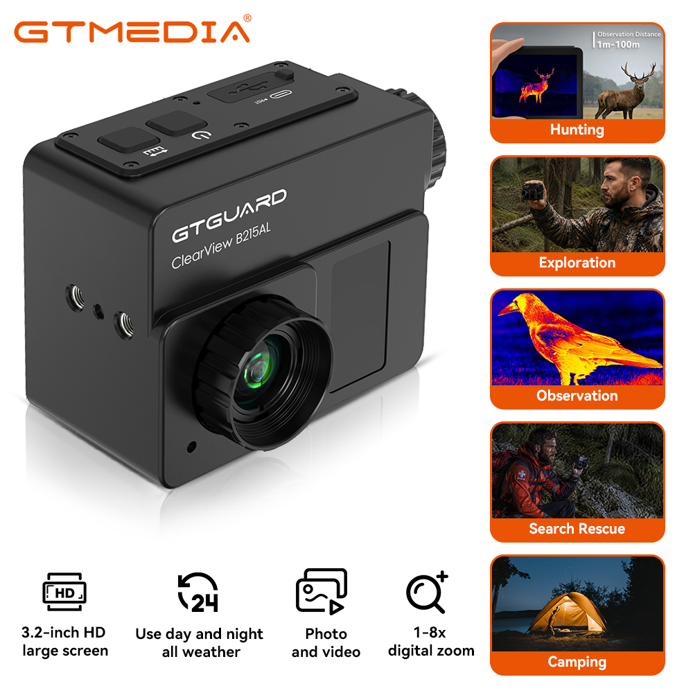 Тепловизионный прицел GTGUARD  – обзор и цена Thermal Scope Night Vision Monocular