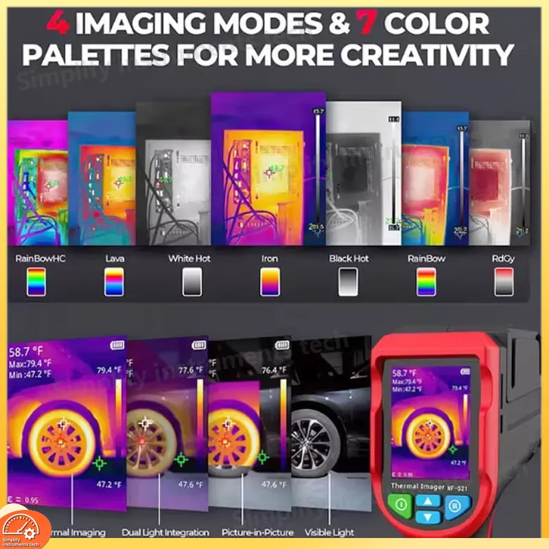 Промышленный портативный тепло – обзор и цена Nf 521 Thermal Imaging Camera