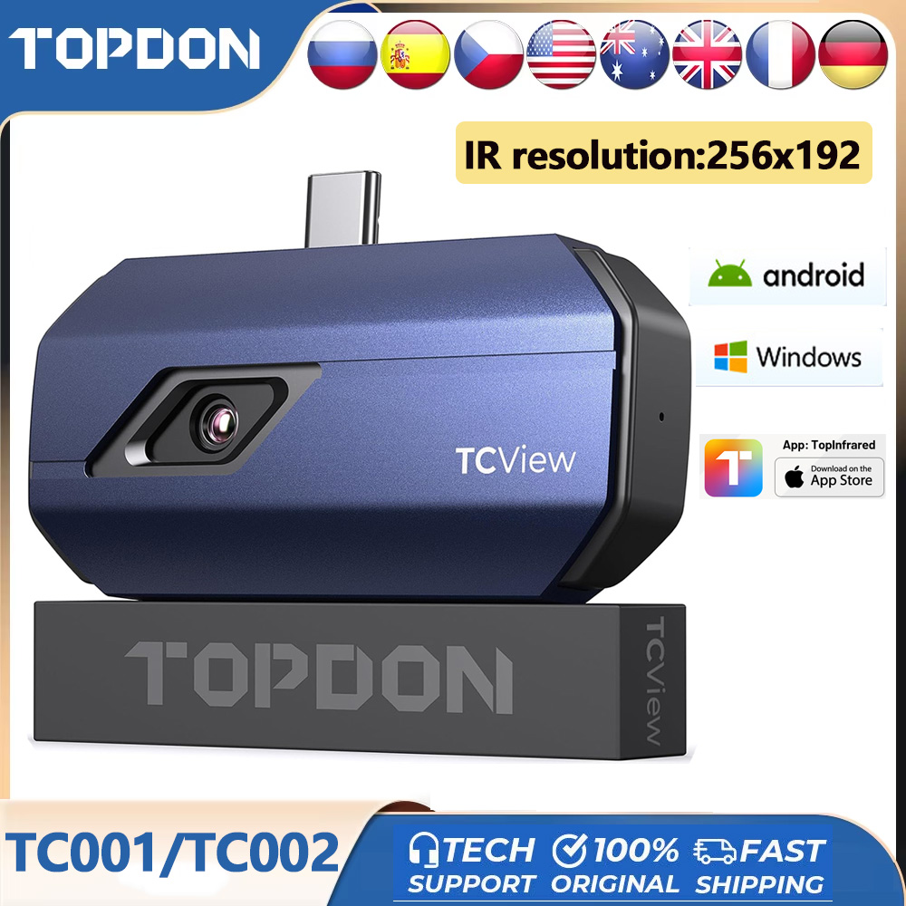 Тепловизионная камера TOPDON T – обзор и цена Topdon Tc001 Thermal Camera